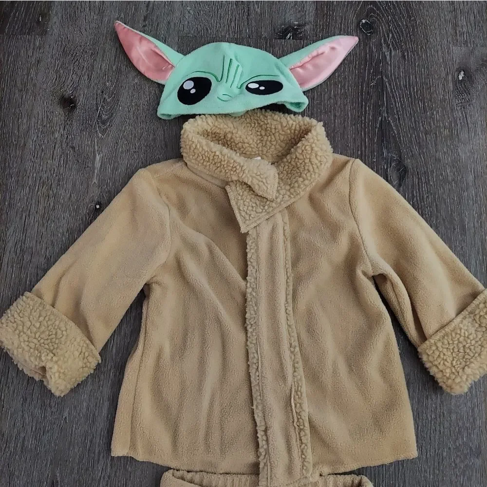 Jazwares Star Wars Grogu Infant Deluxe Halloween Costume 6-12 Months - Picture 3 of 7